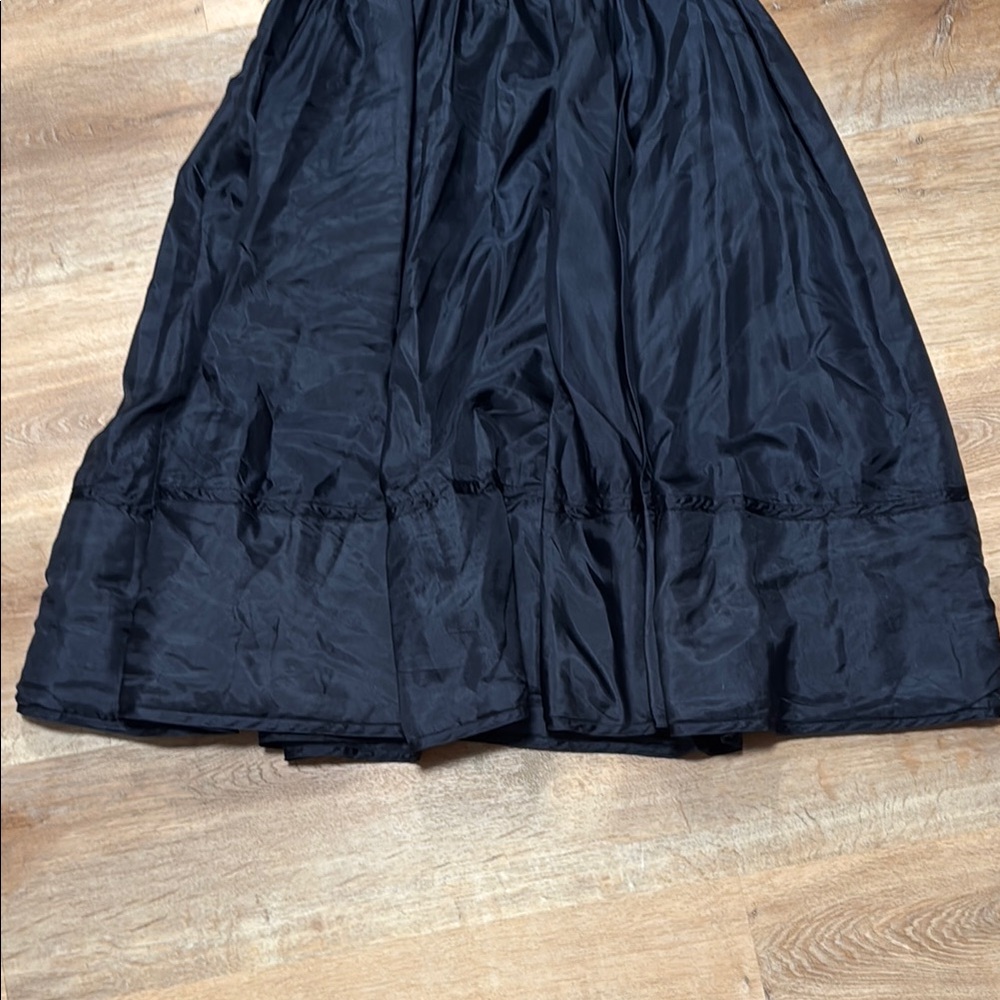 DKNY Black Sleeveless Square-Neck Midi Dress - Picture 5 of 6